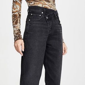 AGOLDE criss cross jeans